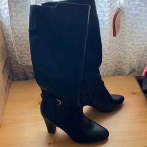 Rampage high heel boot black